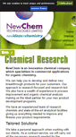 Mobile Screenshot of newchemtechnologies.com